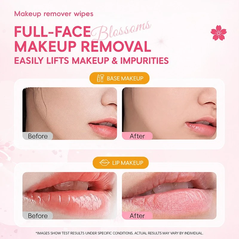 Gentle Makeup Remover Wipes factory