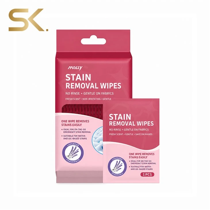 Individually Wrapped Stain Wipes