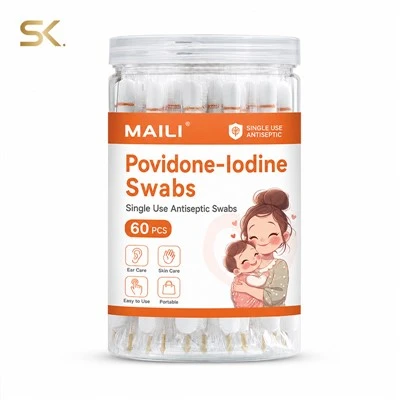 Disinfect Cotton Swab Iodine